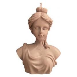 Lumanare stil statueta Venera pink handmade 11cm