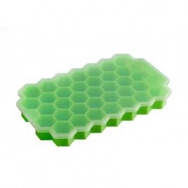 Forma cuburi de gheata Fagure Hexagon Pro din silicon - potrivita si pentru uz profesional Verde
