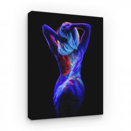 Tablou Canvas Bodyscape Pictura Abstracta - Galaxia din noi, 60 x 40 cm