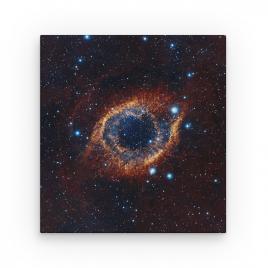 Tablou Canvas Spatiu si Galaxii - Ochiul Universului, 40 x 40 cm