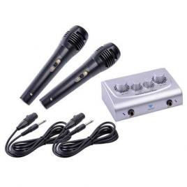 Mixer audio karaoke 2 microfoane azusa