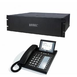 Centrala telefonica Karel IPG1000, 8 linii externe/ 104 interioare