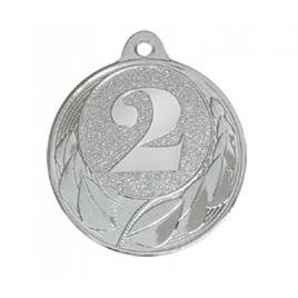 Medalie Locul 2 Argintiu cu 4 cm diametru