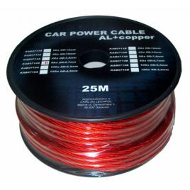 Cablu de putere din cupru si aluminiu 8ga (6.7mm/8.31mm2) 25m