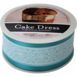 Banda Decorativa Cake Dress 45mm Royal Turcoise 20 m