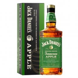 Jack daniel’s apple metal tin, whisky 0.7l