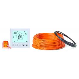 Kit 14.50mp incalzire pardoseala cu cablu incalzitor + termostat digital WIFI