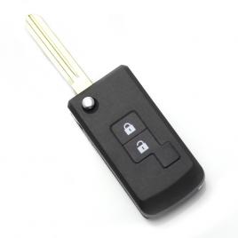 Nissan - carcasa cheie tip briceag 2+1 butoane model patrat (modificat)
