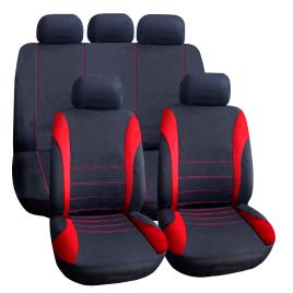 Huse universale pentru scaune auto - roșii - carguard