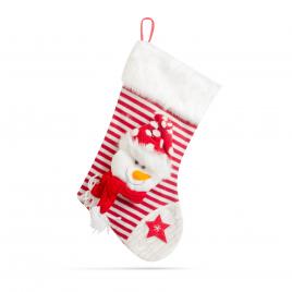 Șosete de crăciun cu agățătoare pentru cadouri - 52 x 28 cm
