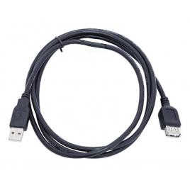 Cablu USB A Tata-Mama Negru, Versiune 2.0, 3 M Lungime - Prelungitor Extensie USB Tip Mama Tata