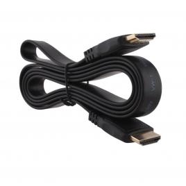 Cablu HDMI 1.4 Plat, 19 Pini cu Ethernet, Lungime 5m - Cablu Video pentru TV HD, Monitoare sau Console