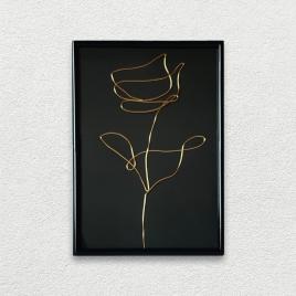 Tablou trandafir, 21×30 cm