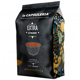 Set 100 capsule EXTRA CREAM, compatibile Nescafe Dolce Gusto, LA CAPSULERIA