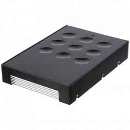 Convertor icybox 3,5' pentru hdd 2,5'' sata, negru + aluminiu