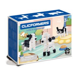 Set de construit clicformers-animale prietenoase 79 piese