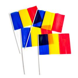 Set 6 stegulete tricolor Romania material plastic
