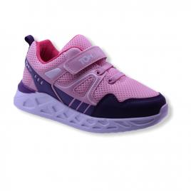 Sneakers copii, Letoon Tom Kids roz