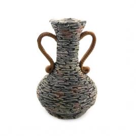 Decoratiune gradina ceramica ghiveci 27x27x40 cm