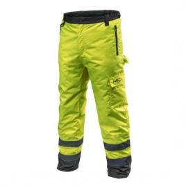 Pantaloni de lucru reflectorizanti izolatie oxford galben model visibility marimea m/50 neo