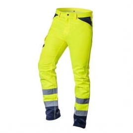 Pantaloni de lucru slim fit reflectorizanti model visibility marimea s/48 neo 