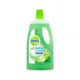 Dezinfectant multisuprafețe Dettol Clean & Fresh Green Apple, 1L