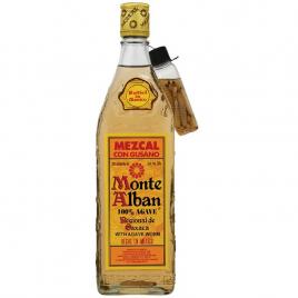 Mezcal monte alban, tequila 0.7