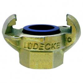 Cupla rapida cu gheare si filet interior ludecke ludkiss10, 1  , o25 mm