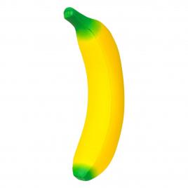 Jucarie squishi model banana, Dragmari Luxury Decor, 20,5 cm