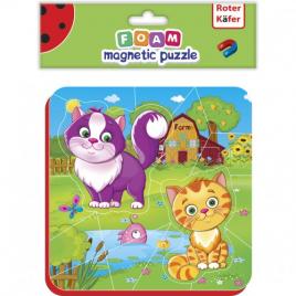 Puzzle magnetic Pisicute Roter Kafer RK5010-05 Initiala