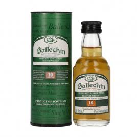 Ballechin 10 ani, whisky 0.05l