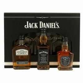 Jack daniel’s set whisky, whisky 3×0.05l