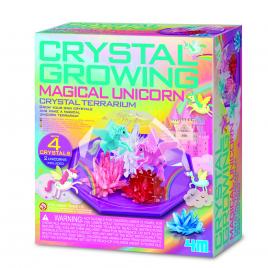Set experimente de crescut cristale terariu cu unicorni