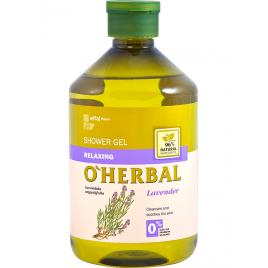 Gel de dus relaxant cu extract de lavanda,  O'Herbal, 500 ml