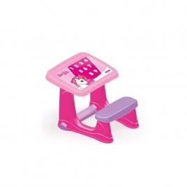 Birou pentru copii smart roz-unicorn 49x70x54cm - dolu