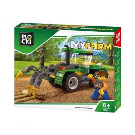 Blocki my farm tractor cu plug