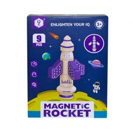 Joc constructii racheta magnetica