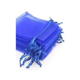 Saculeti organza, 10x15 cm, 25 bucati, Dark Blue , OBAGLARGE
