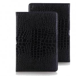 Husa de protectie tableta Ipad Air negru, imitatie piele Crocodil, negru 24 x 17 cm