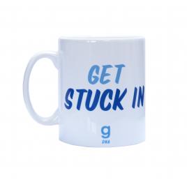 Cana cafea cu mesaj Get Stuck In,ceramica 0,33l VIVO