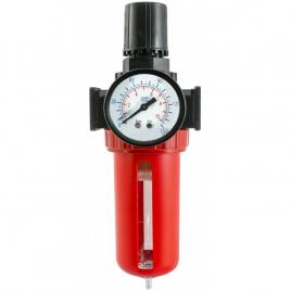 Reductor de presiune cu filtru de apa pneumatic 1/4