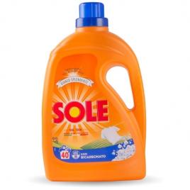 Detergent lichid italian cu bicarbonat sole bianco splendente 41 utilizari