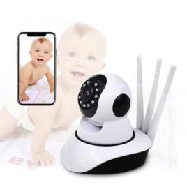 Baby monitor camera wireless 1080p, wifi, vedere noctura, detectie miscare