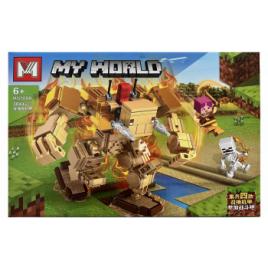 Set de constructie MG My World of Minecraft - Robot 304 piese