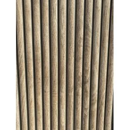 Placa decorativa din polistiren, imitatie lemn in relief, 928-203, 120 x 50 x 2 cm