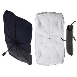 Parasolar auto tip umbrela pentru parbriz, dimensiune 78 x 130 cm, culoare