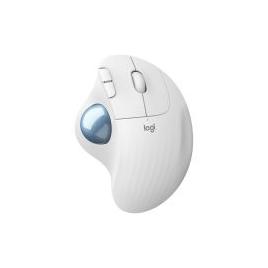 Logitech m575 ergo bluetooth trackball mouse - off-white
