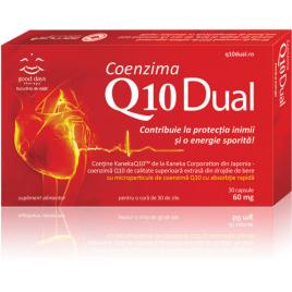 Coenzima q10 dual 60mg 30cps good days therapy