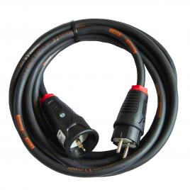Cordon Prelungitor 12 m cablu cauciucat Titanex 3x1,5mm