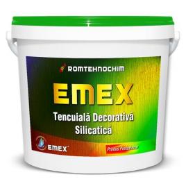 Tencuiala decorativa silicatica “emex” - light grey - bid. 25 kg